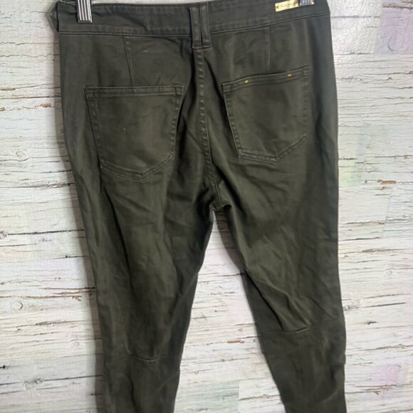 Anthropologie Pilcro and the Letterpress Size 26 Green Fit Superscript Pants - Picture 7 of 8